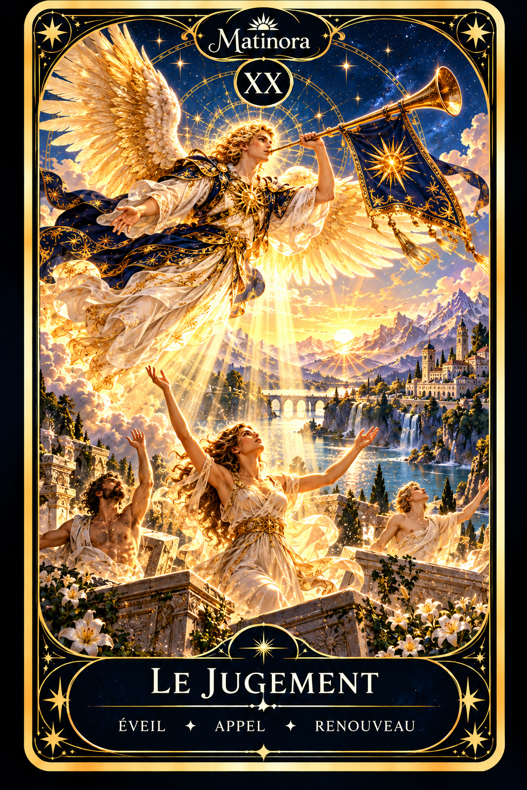 Carte XX Le Jugement du Tarot Matinora